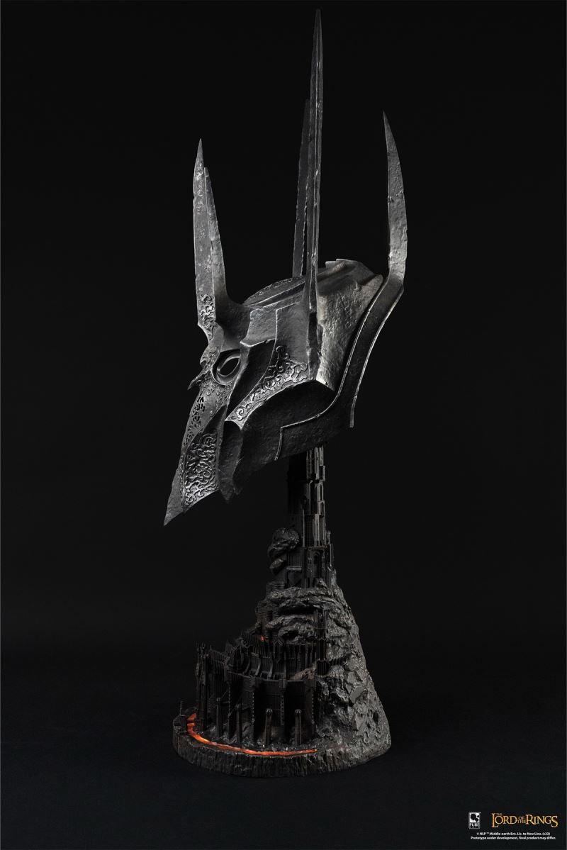 Lord of the Rings - Dark Lord Sauron/Sauron Helmet/Crown Statue 