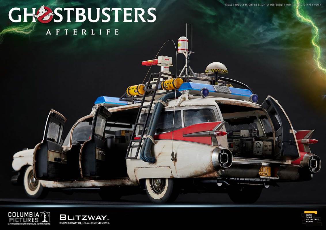 Ghostbusters: Afterlife 2022 Movie Version ECTO-1 1/6