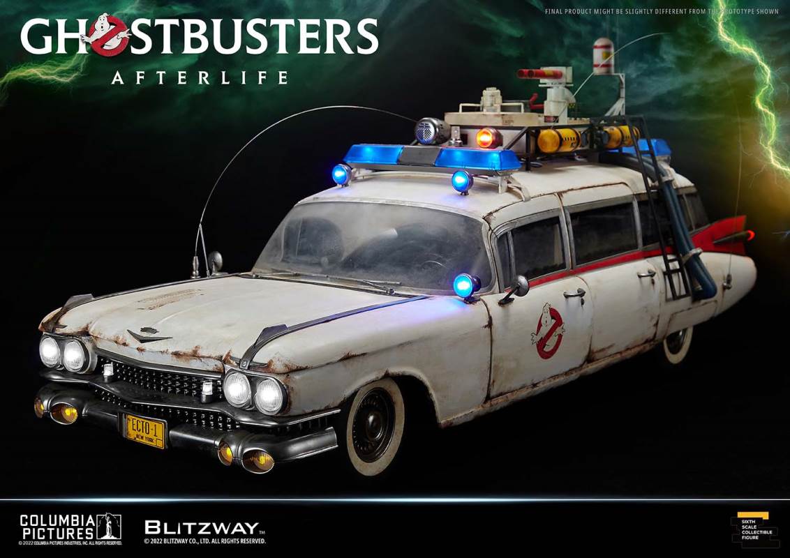 Ghostbusters: Afterlife 2022 Movie Version ECTO-1 1/6