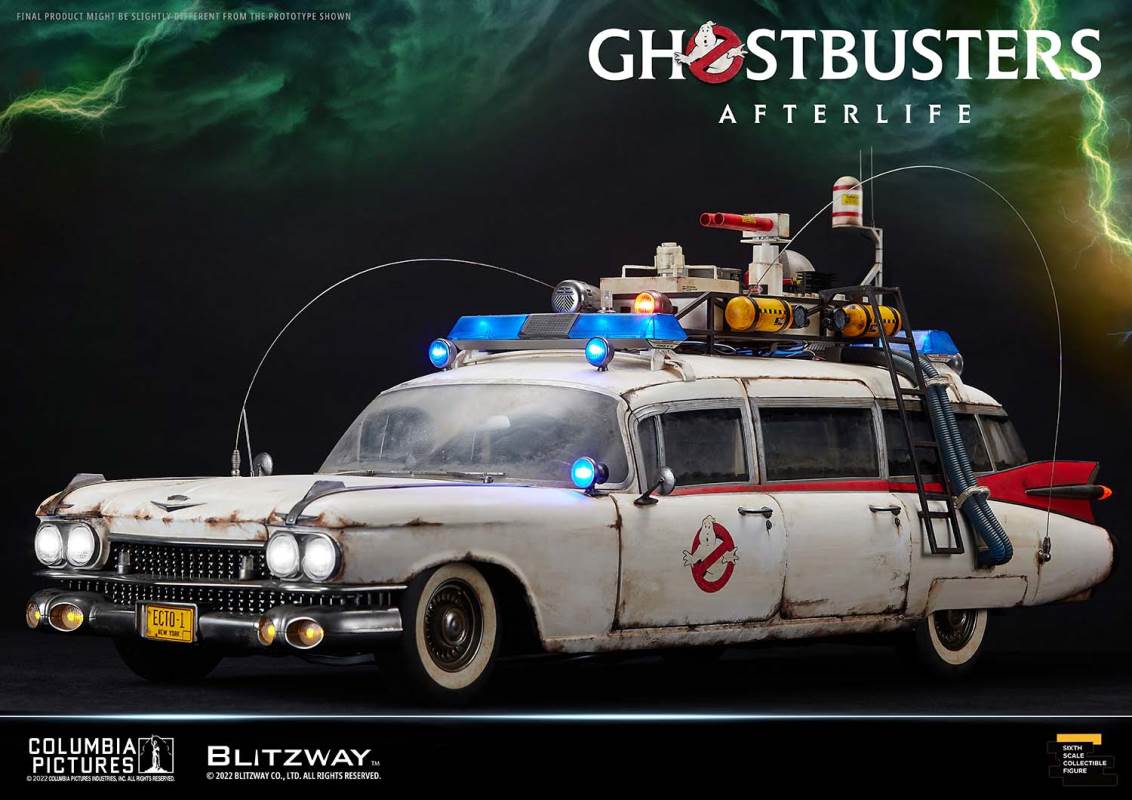 Ghostbusters: Afterlife 2022 Movie Version ECTO-1 1/6