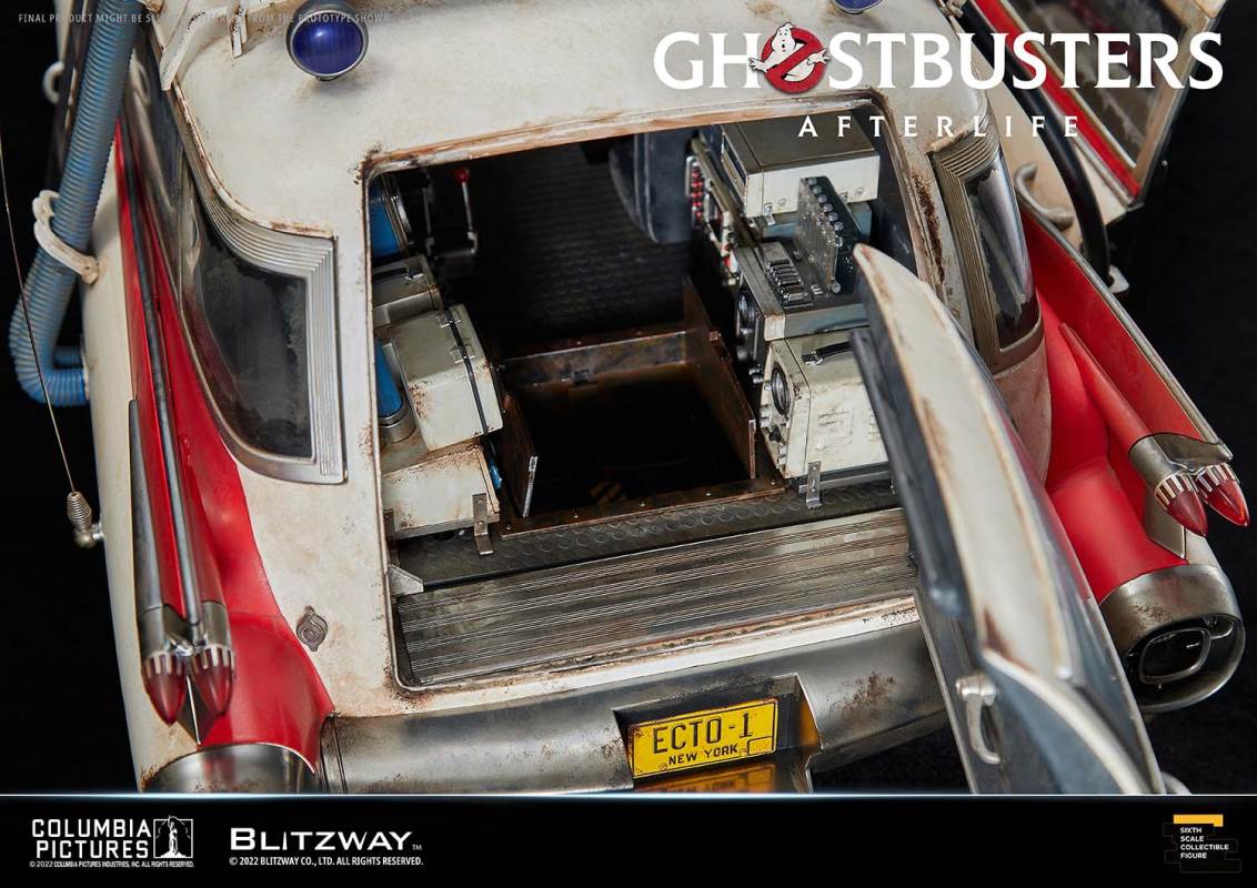 Ghostbusters: Afterlife 2022 Movie Version ECTO-1 1/6