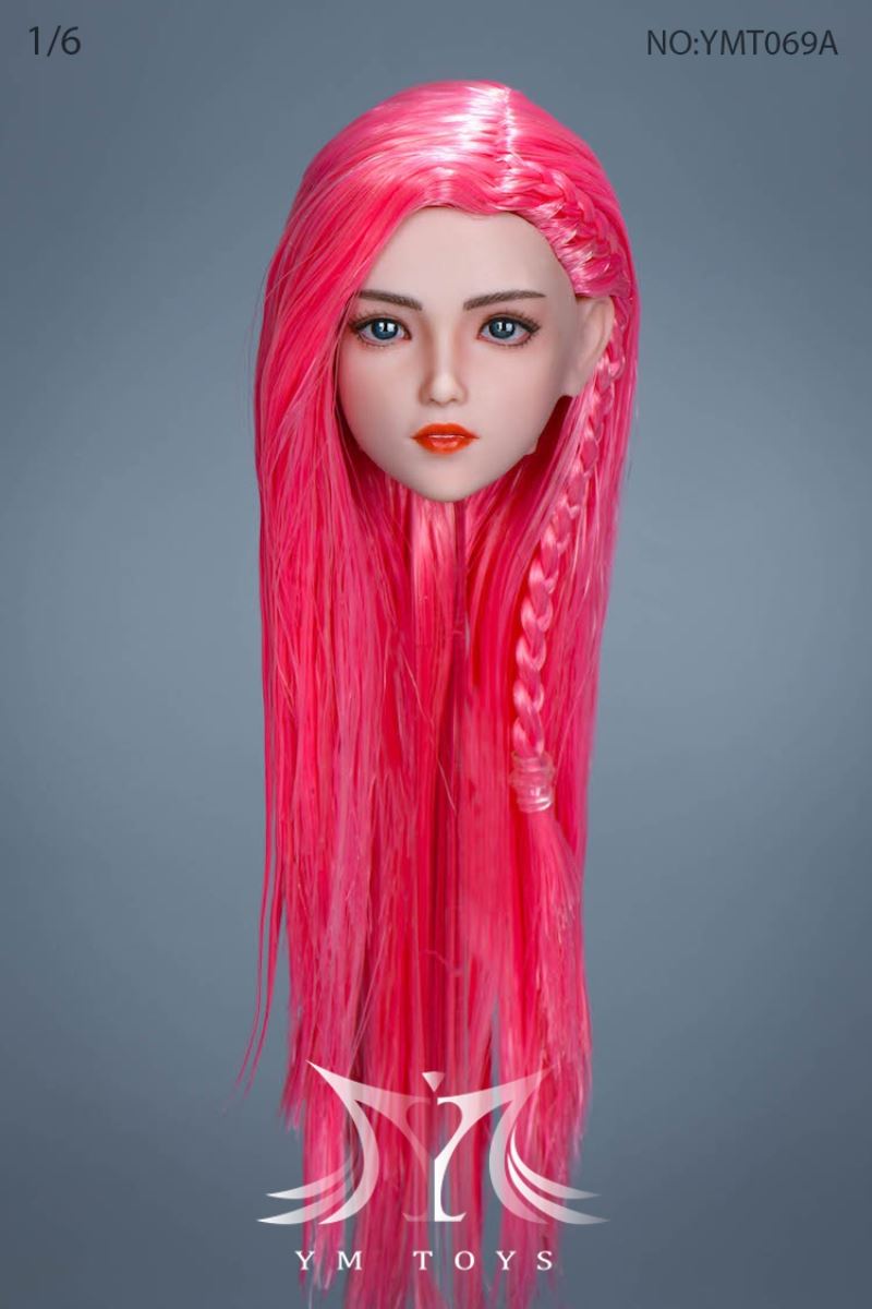 female head carving pomelo chrysanthemum Xiao Cang 1/6