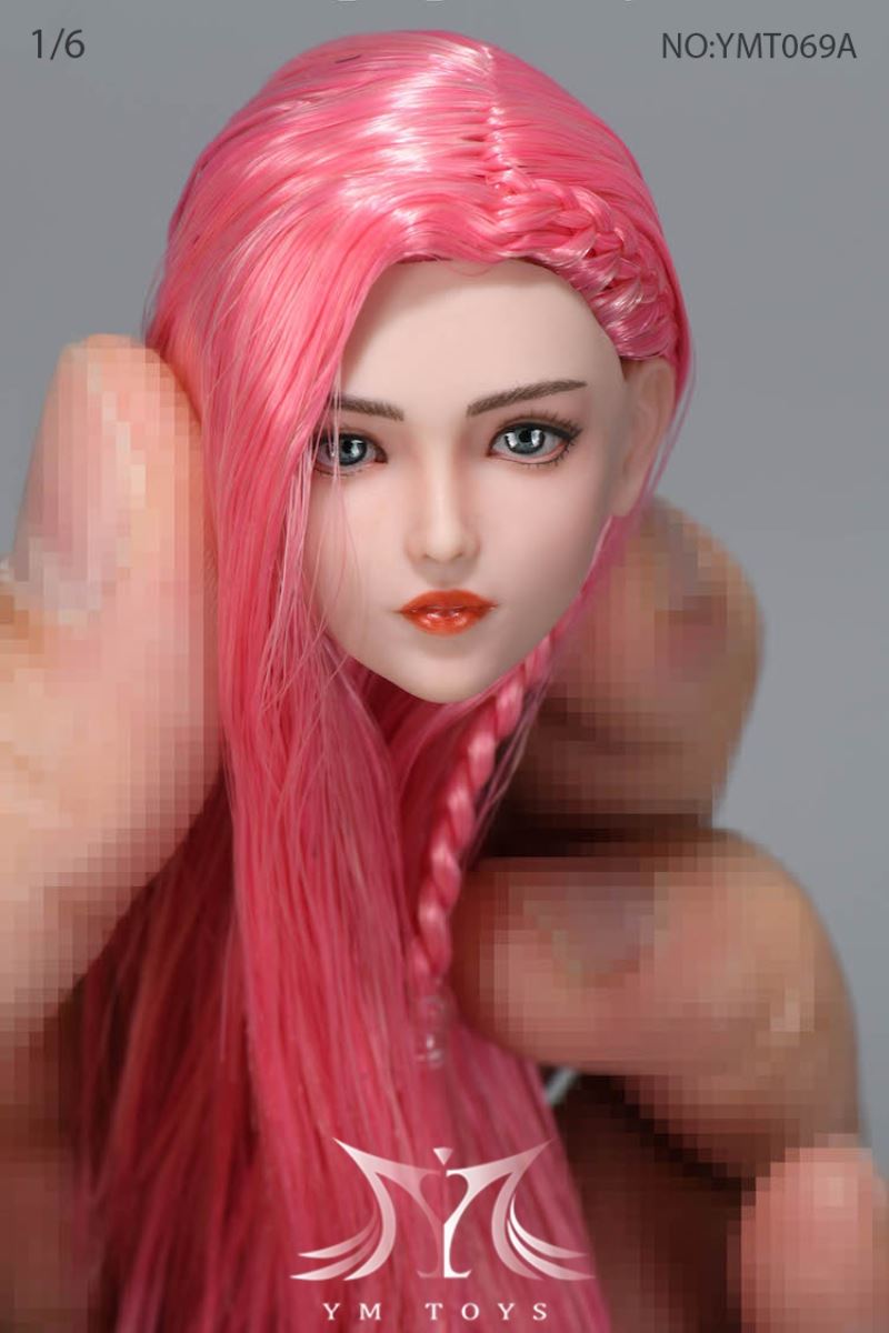 female head carving pomelo chrysanthemum Xiao Cang 1/6