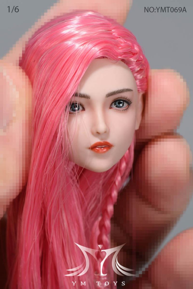 female head carving pomelo chrysanthemum Xiao Cang 1/6