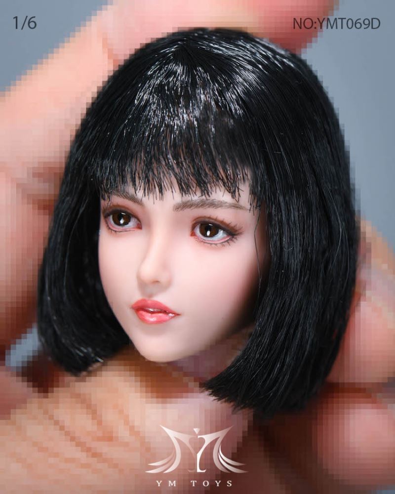 female head carving pomelo chrysanthemum Xiao Cang 1/6