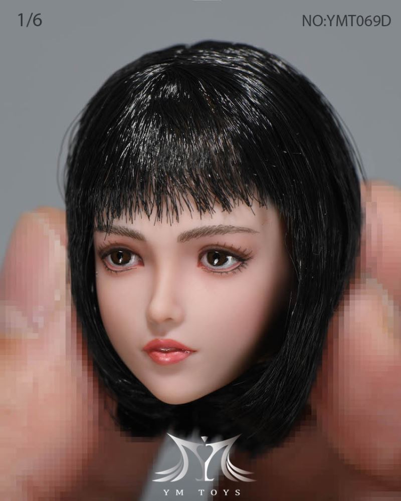female head carving pomelo chrysanthemum Xiao Cang 1/6