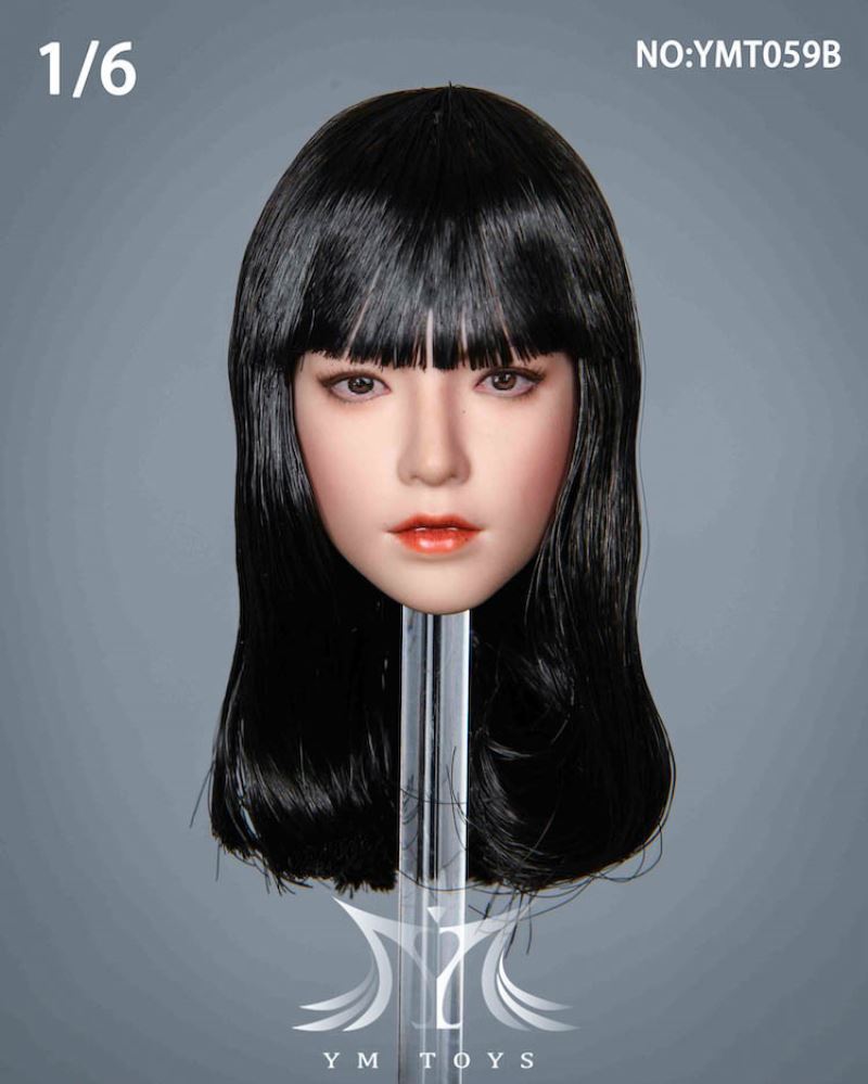 female head carving pomelo chrysanthemum Xiao Cang 1/6