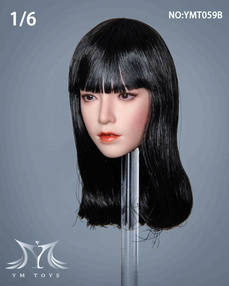 female head carving pomelo chrysanthemum Xiao Cang 1/6
