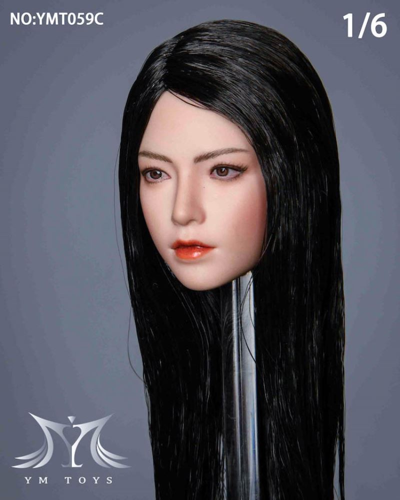 female head carving pomelo chrysanthemum Xiao Cang 1/6