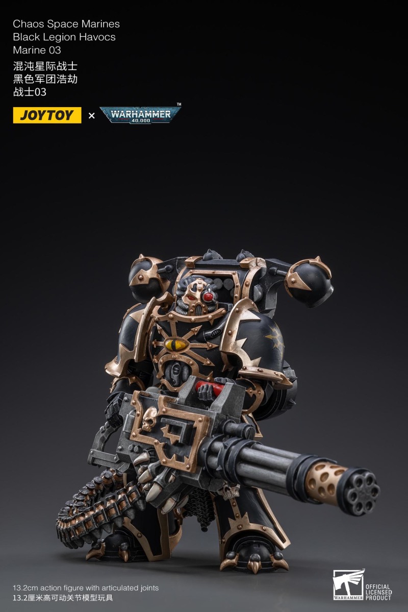 Warhammer 40000 Black Legion Havoc Squad