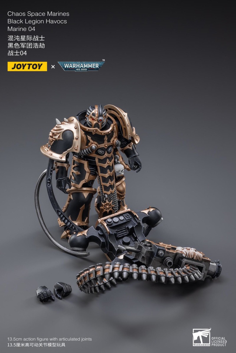 Warhammer 40000 Black Legion Havoc Squad