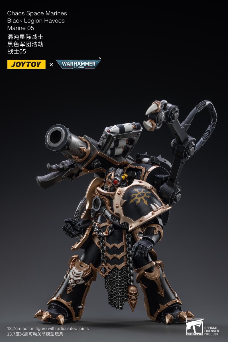 Warhammer 40000 Black Legion Havoc Squad
