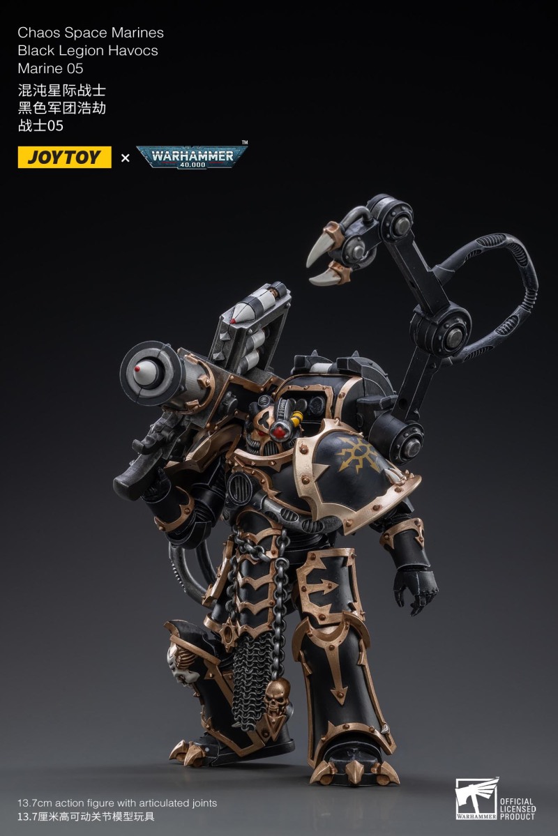 Warhammer 40000 Black Legion Havoc Squad