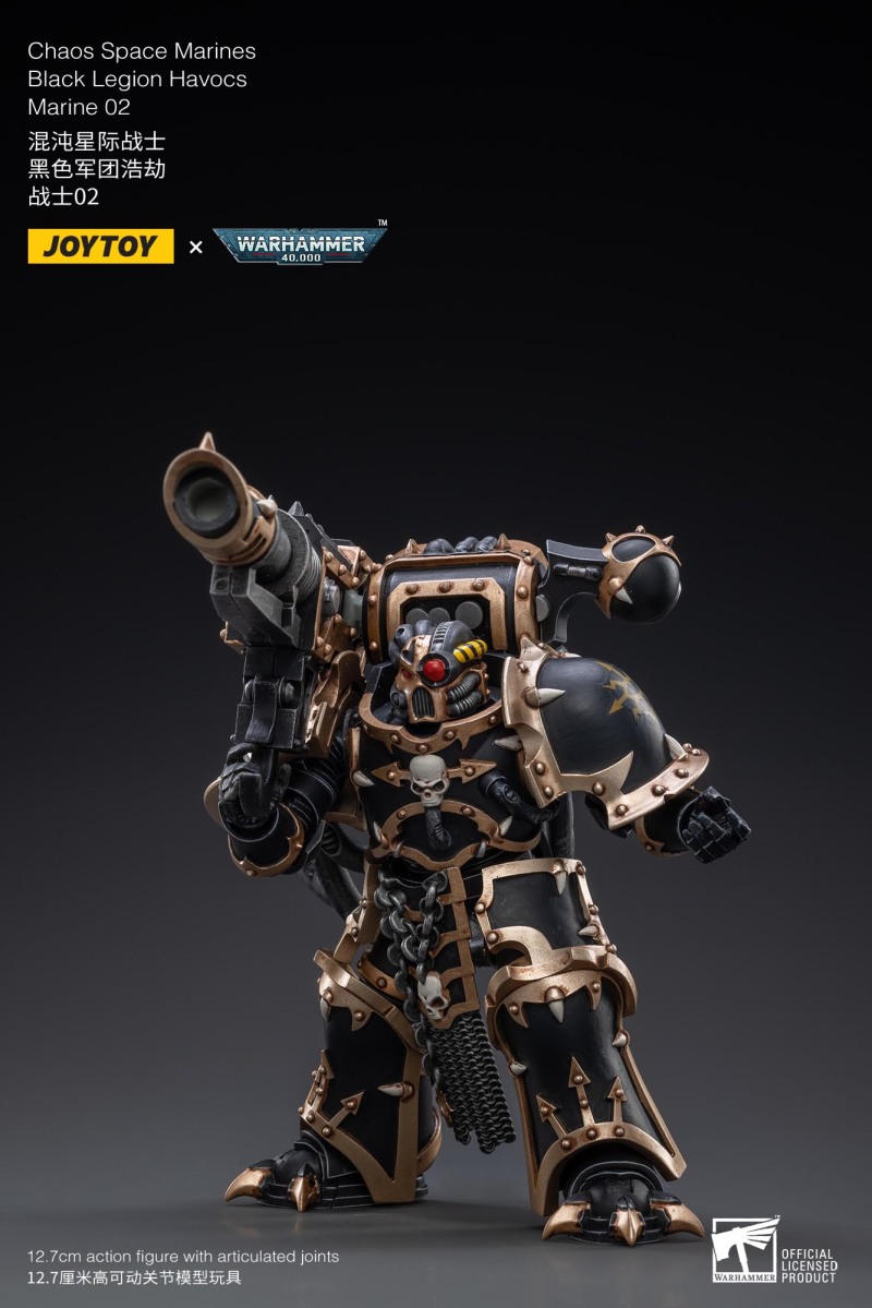 Warhammer 40000 Black Legion Havoc Squad