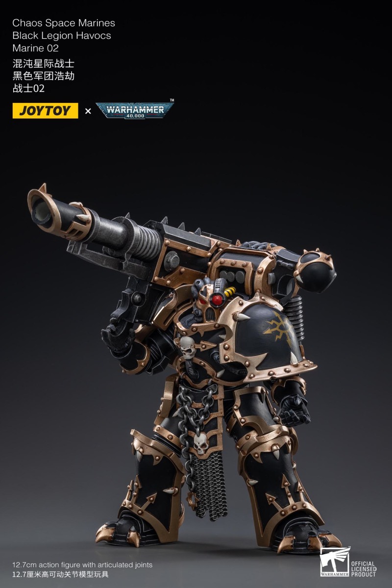Warhammer 40000 Black Legion Havoc Squad