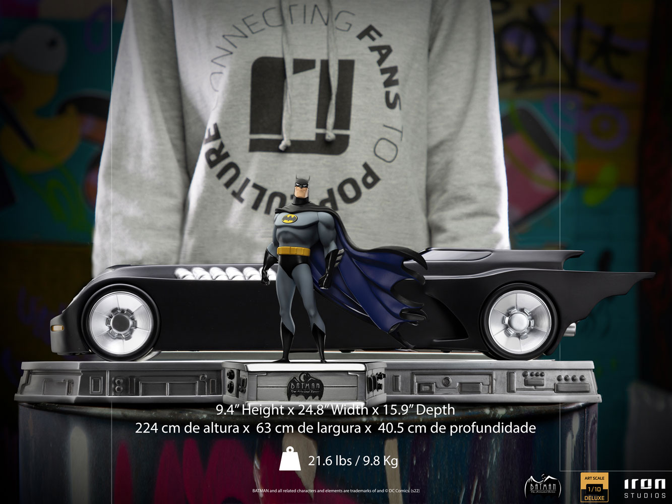 Batman and Batmobile Deluxe