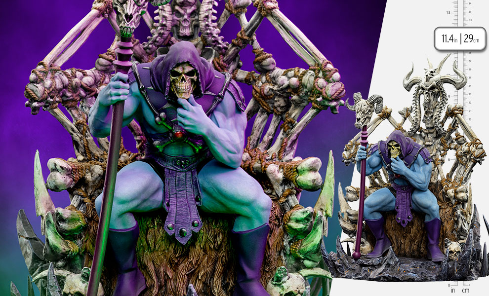 Skeletor on Throne Deluxe 1/10