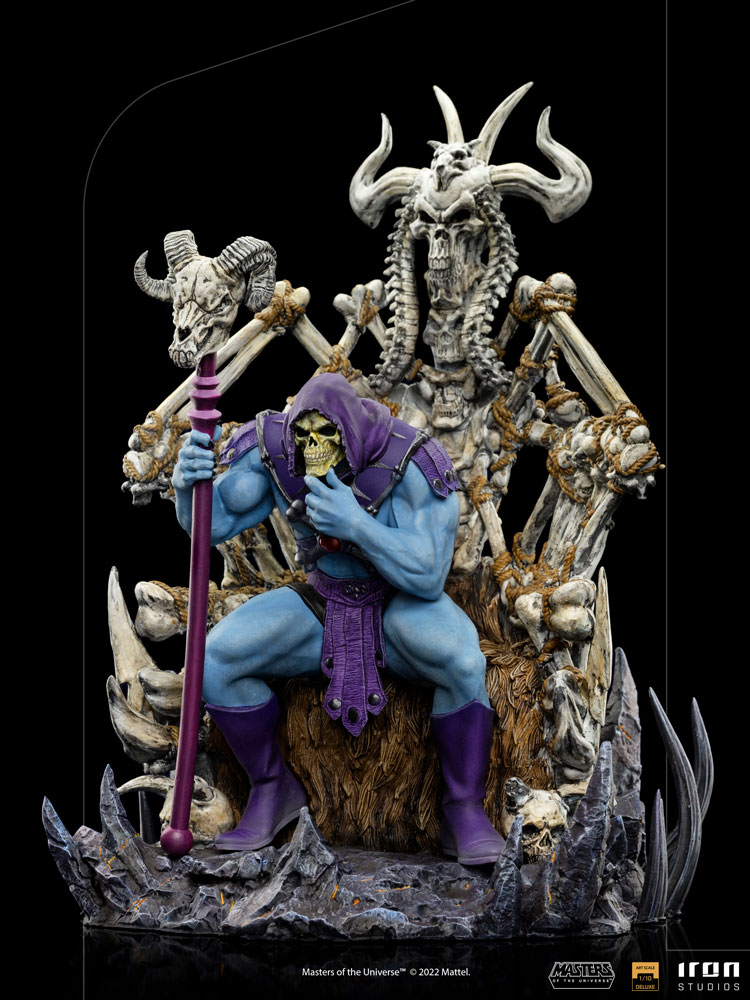 Skeletor on Throne Deluxe 1/10