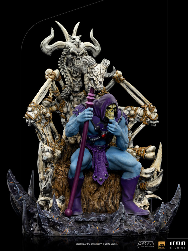 Skeletor on Throne Deluxe 1/10