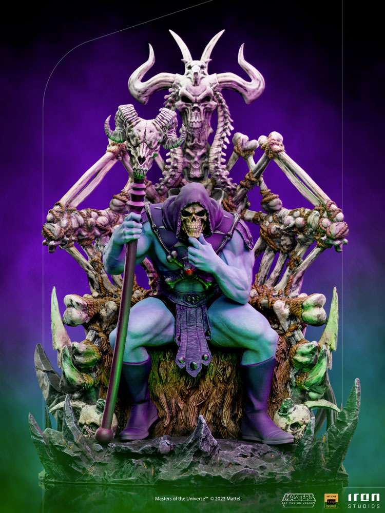 Skeletor on Throne Deluxe 1/10