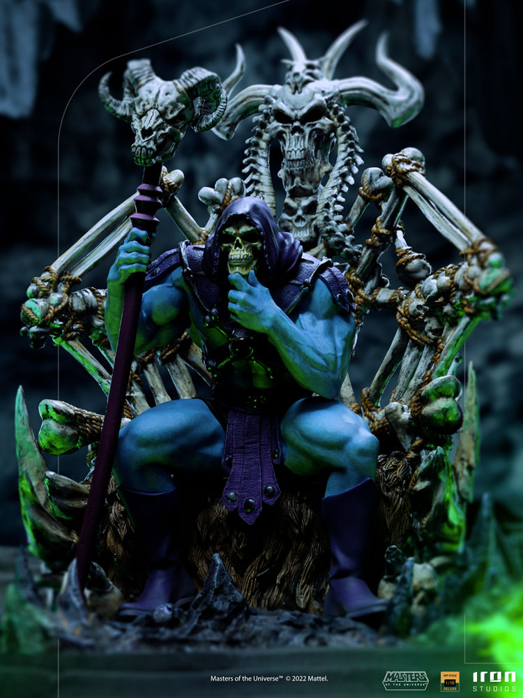Skeletor on Throne Deluxe 1/10