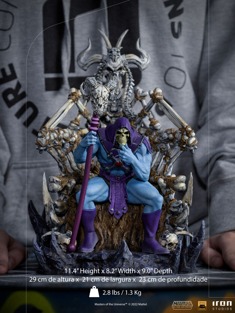 Skeletor on Throne Deluxe 1/10