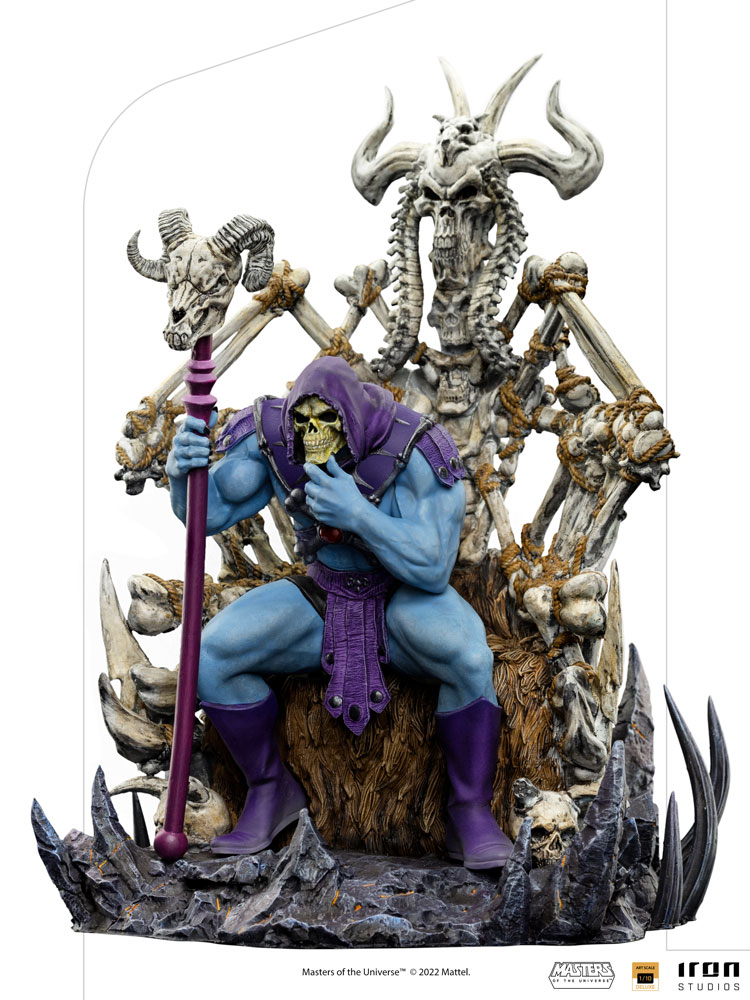 Skeletor on Throne Deluxe 1/10