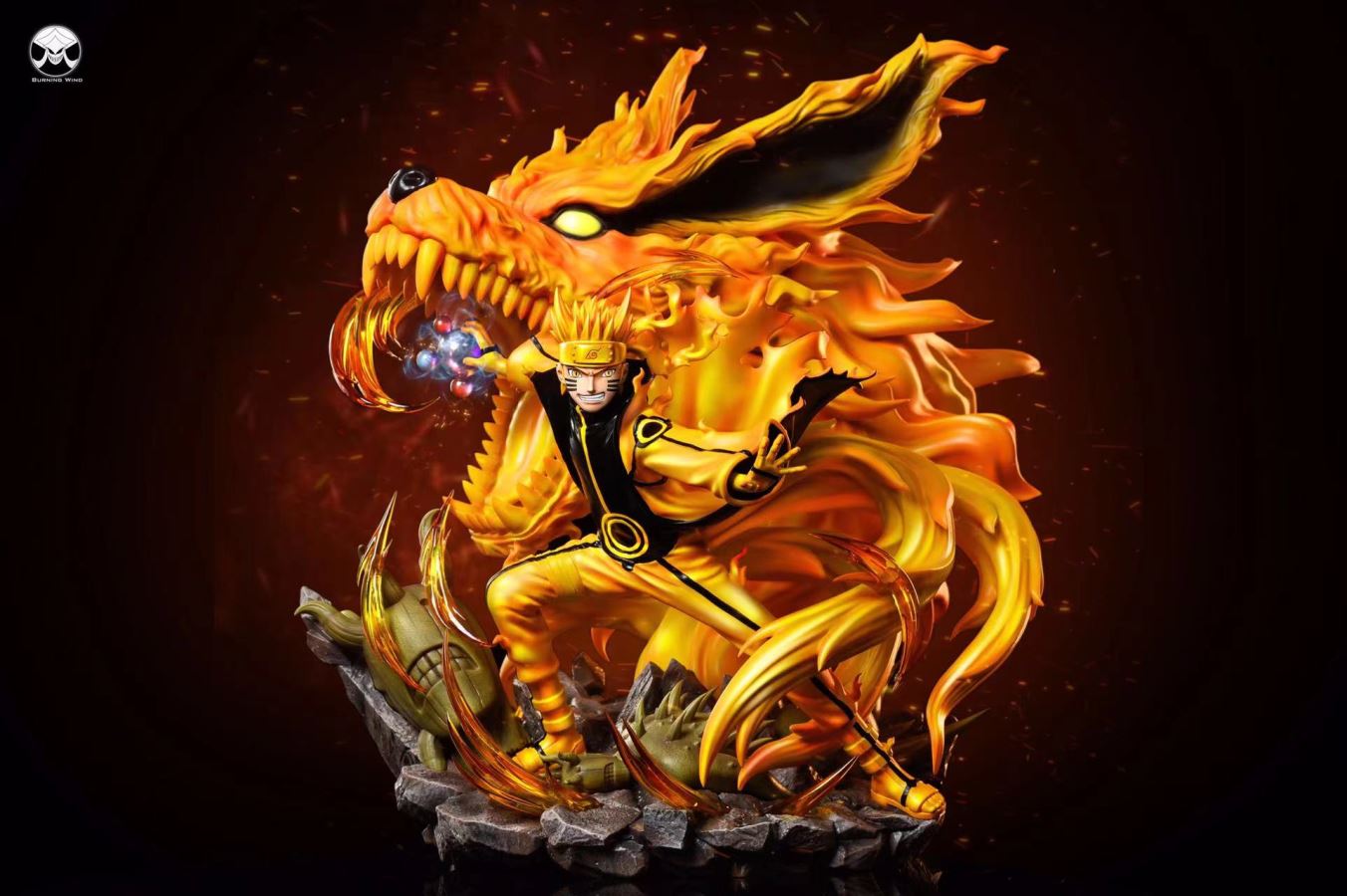 Naruto Nine Tails Chakra Mode