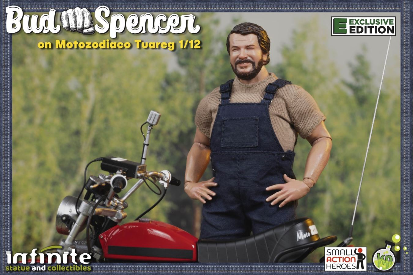 Bud Spencer with the Tuareg Motorcycle - Altrimenti ci Arrabbiamo