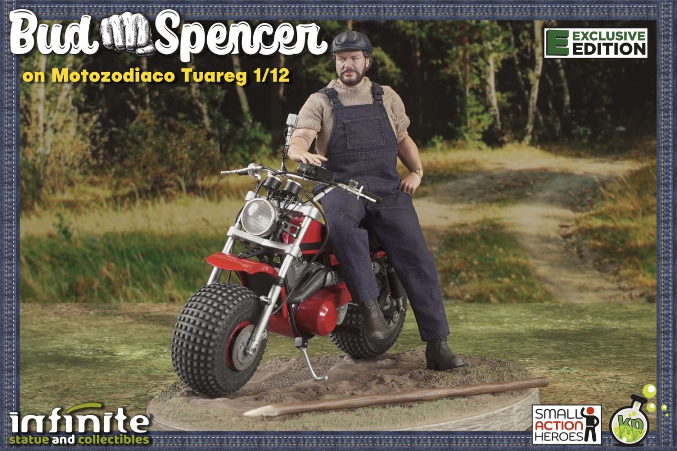 Bud Spencer with the Tuareg Motorcycle - Altrimenti ci Arrabbiamo