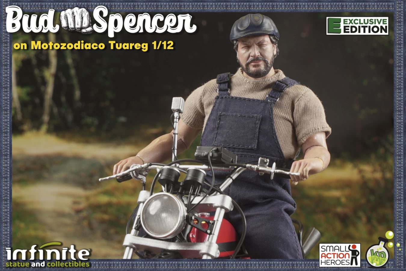 Bud Spencer with the Tuareg Motorcycle - Altrimenti ci Arrabbiamo