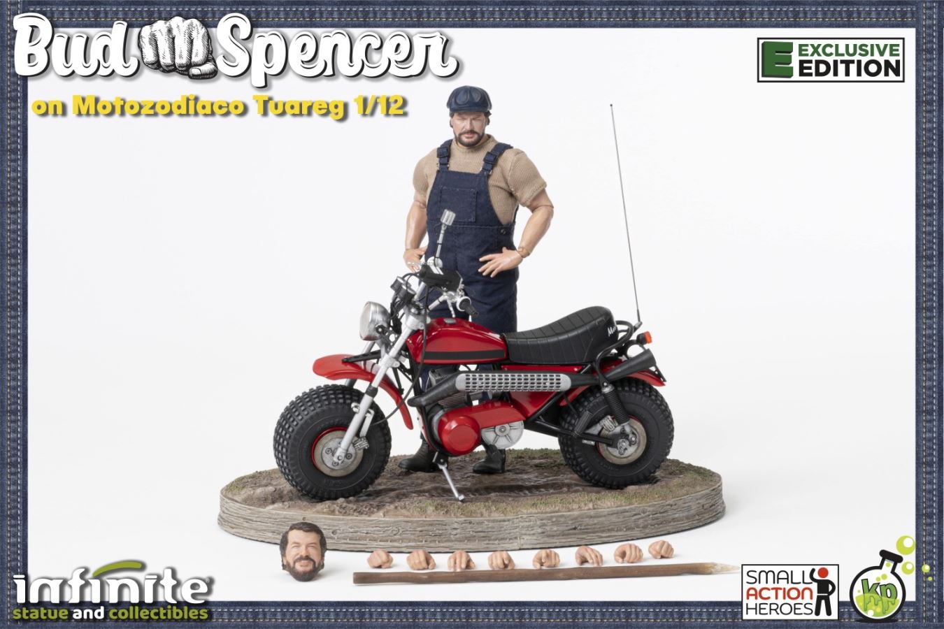 Bud Spencer with the Tuareg Motorcycle - Altrimenti ci Arrabbiamo