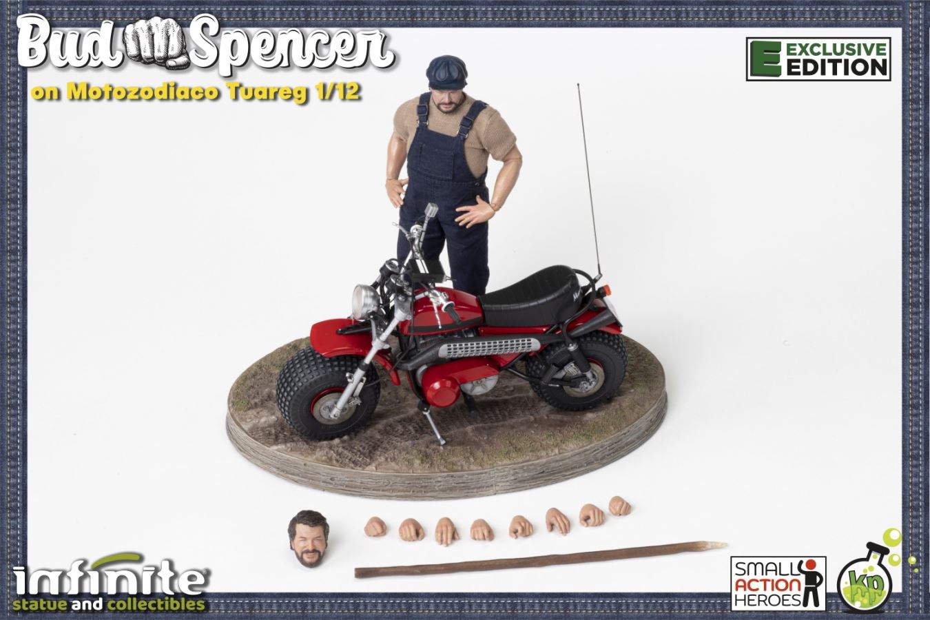 Bud Spencer with the Tuareg Motorcycle - Altrimenti ci Arrabbiamo