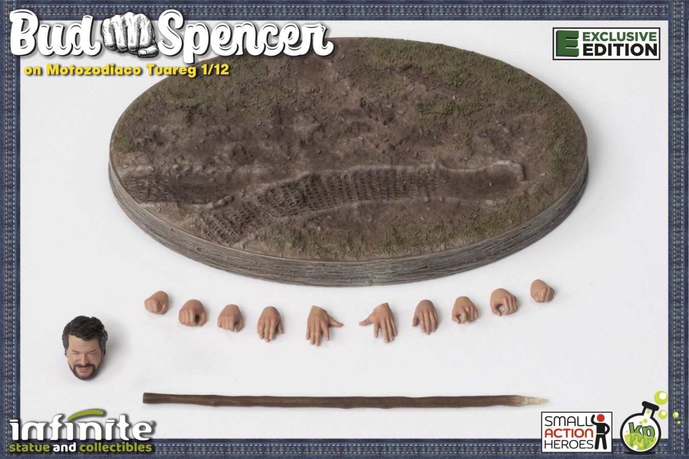 Bud Spencer with the Tuareg Motorcycle - Altrimenti ci Arrabbiamo