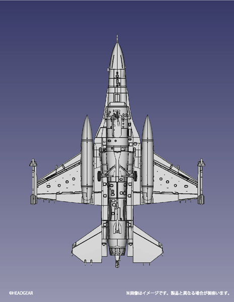 Patlabor 2 the Movie 1/144 F-16J Plastic Model Kit
