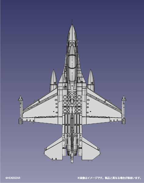 Patlabor 2 the Movie 1/144 F-16J Plastic Model Kit