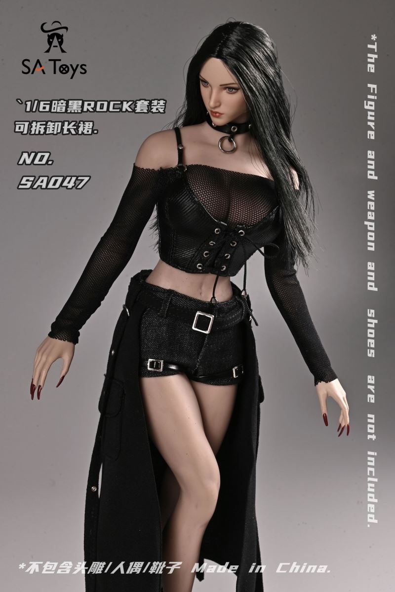 Diablo ROCK Set / Heavy Industry Set / Female Agent Set