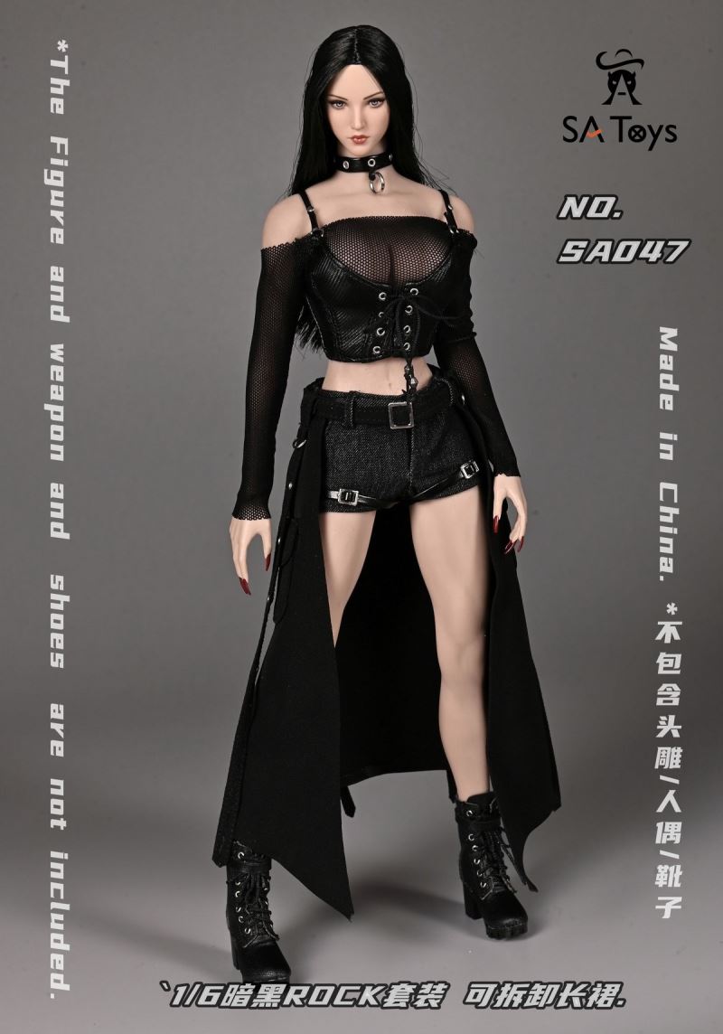 Diablo ROCK Set / Heavy Industry Set / Female Agent Set