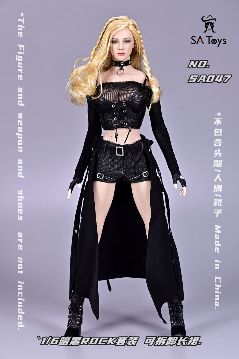 Diablo ROCK Set / Heavy Industry Set / Female Agent Set