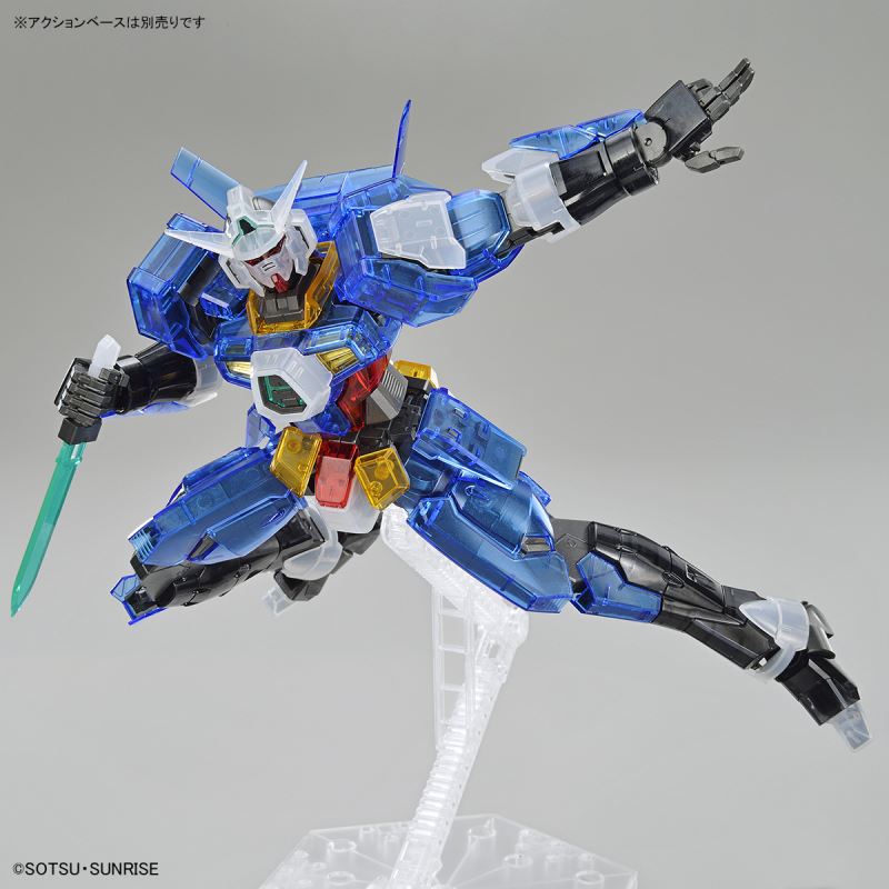 MG 1/100 Gundam Base Limited Gundam AGE-1 Wear System Set [Clear Color]