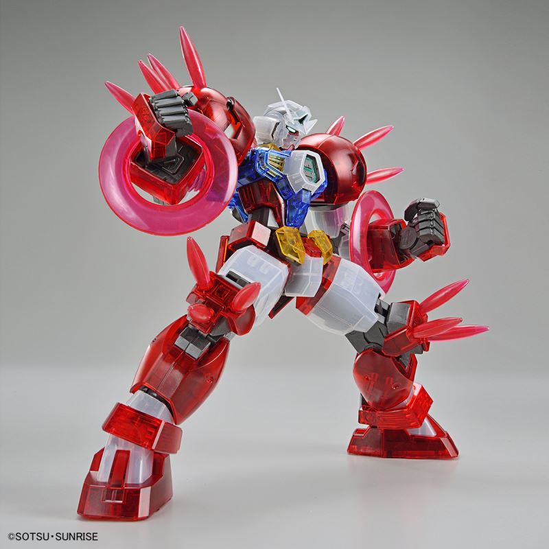 MG 1/100 Gundam Base Limited Gundam AGE-1 Wear System Set [Clear Color]