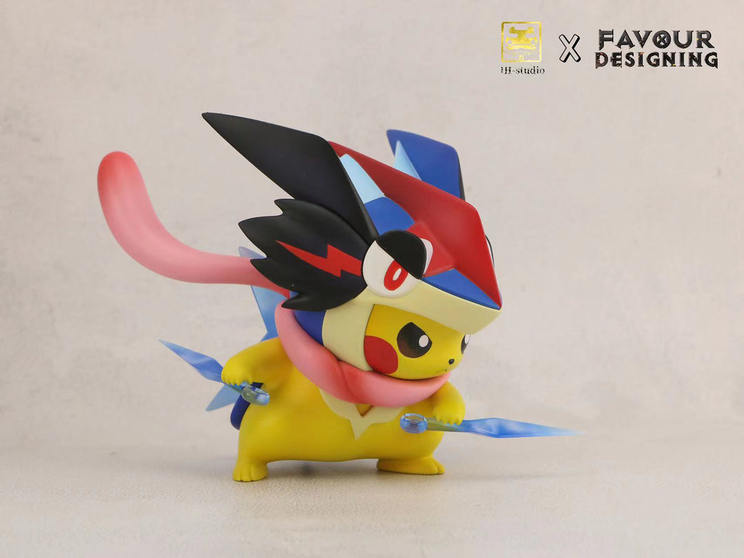 Mega Greninja Cosplay Pikachu - Pokemon