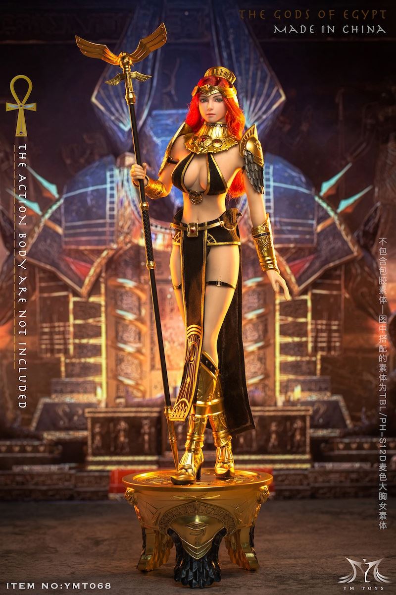 Egyptian Goddess Nut Action Female Soldier 1/6