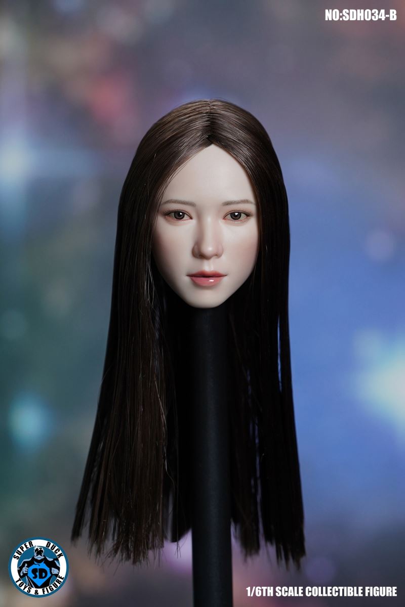 Female Head Sculpture - ABC Three Styles 1/6