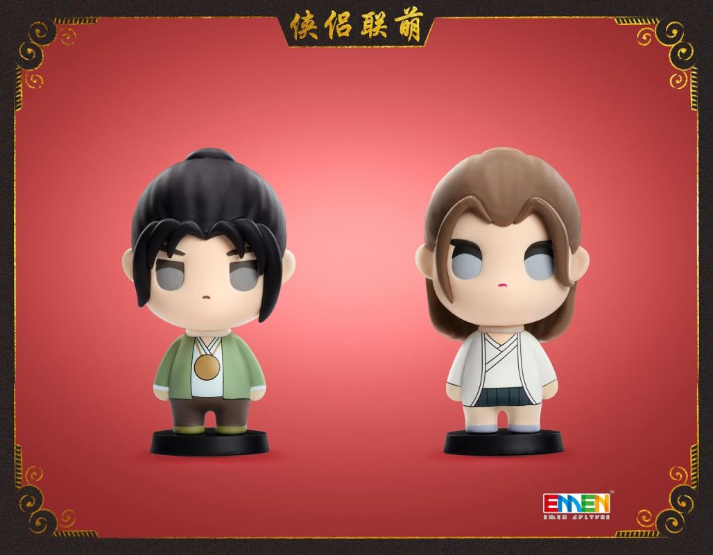 Westward Journey Lianmeng Q Version Master and Apprentice Set & Heroes Lianmeng Q Version Couple Set