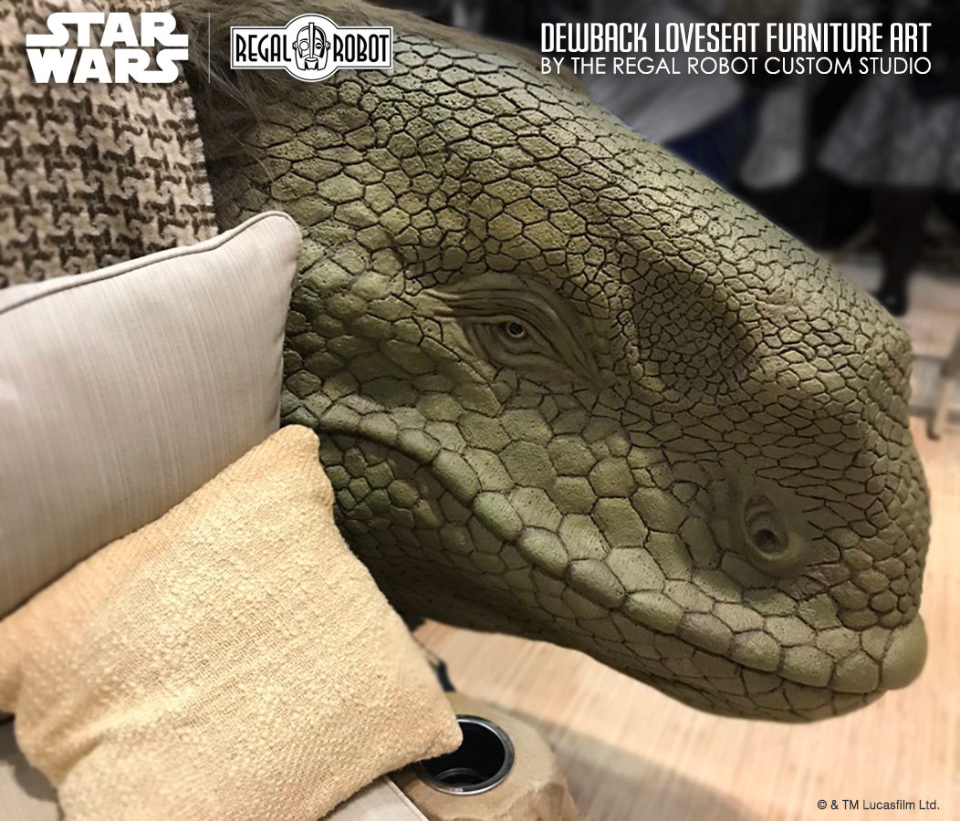 Dewback Loveseat Wetback Lizard Sofa