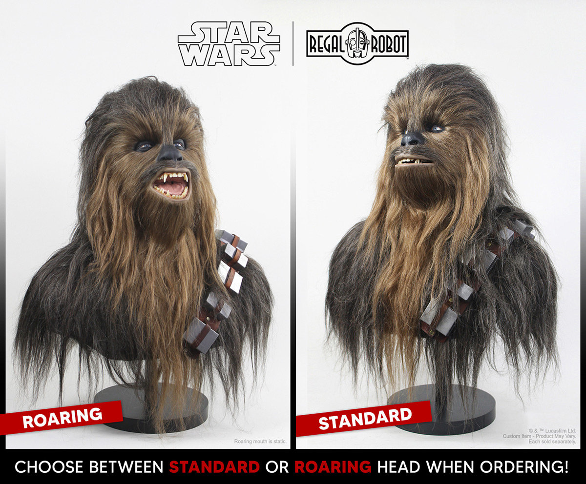 Star Wars Life-sized Chewbacca Bust 1/1
