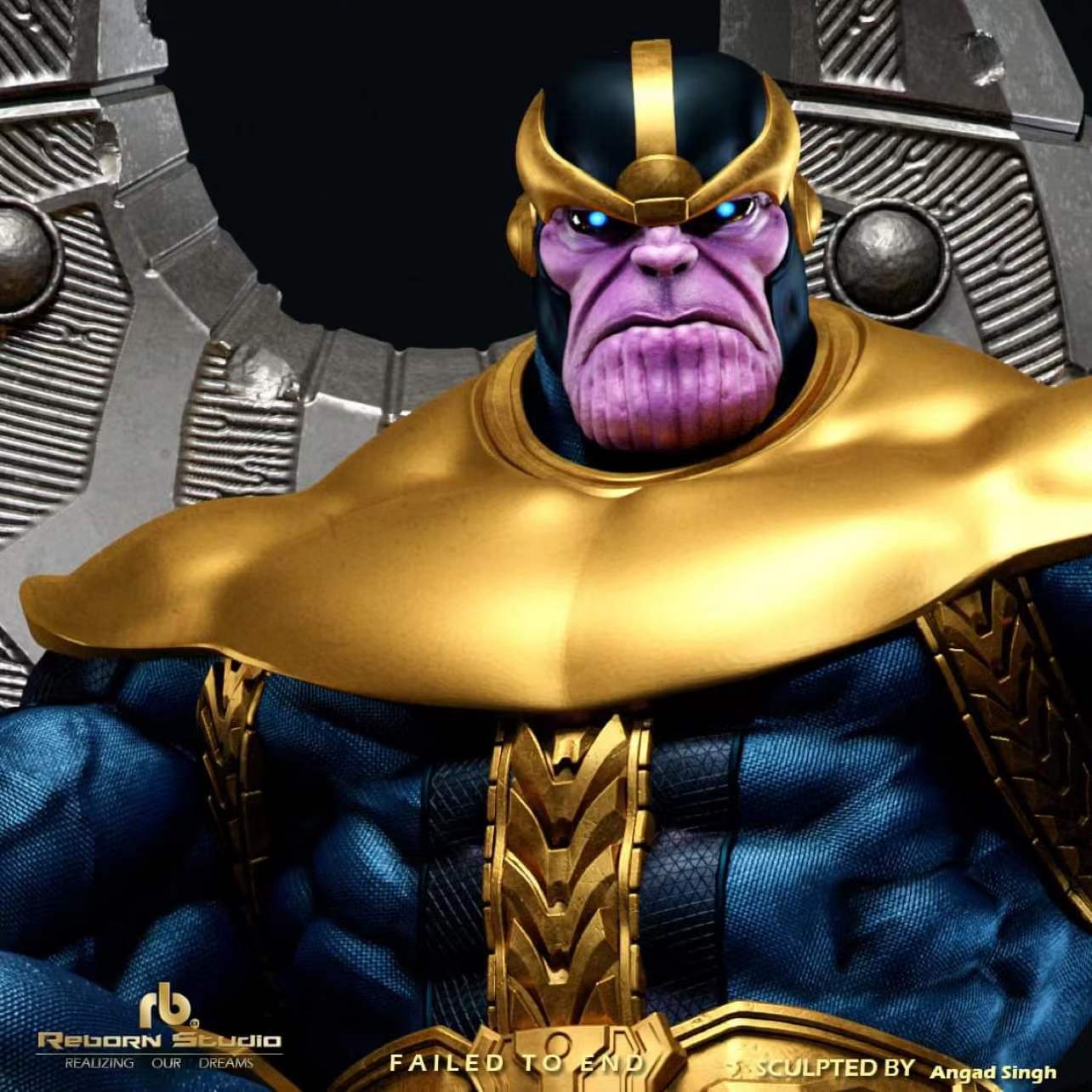 Thanos on Throne