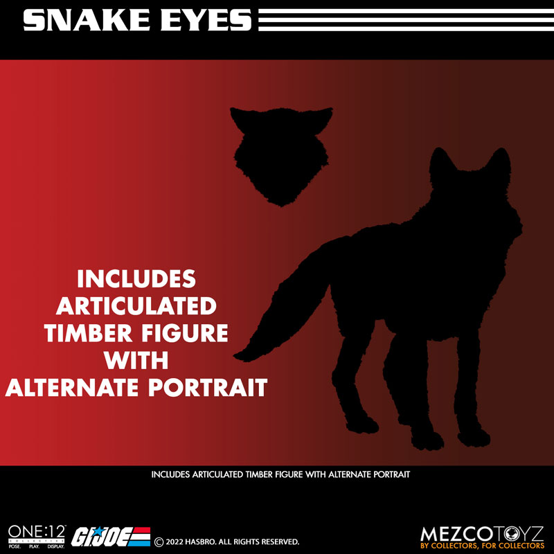 ONE:12 Collective / G.I. Joe: Snake Eyes 1/12 Action Figure DX Edition