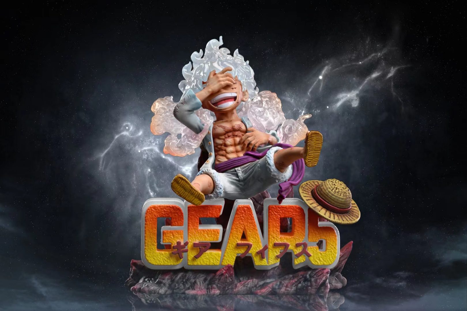 Luffy Gear 5 Sun God Nika